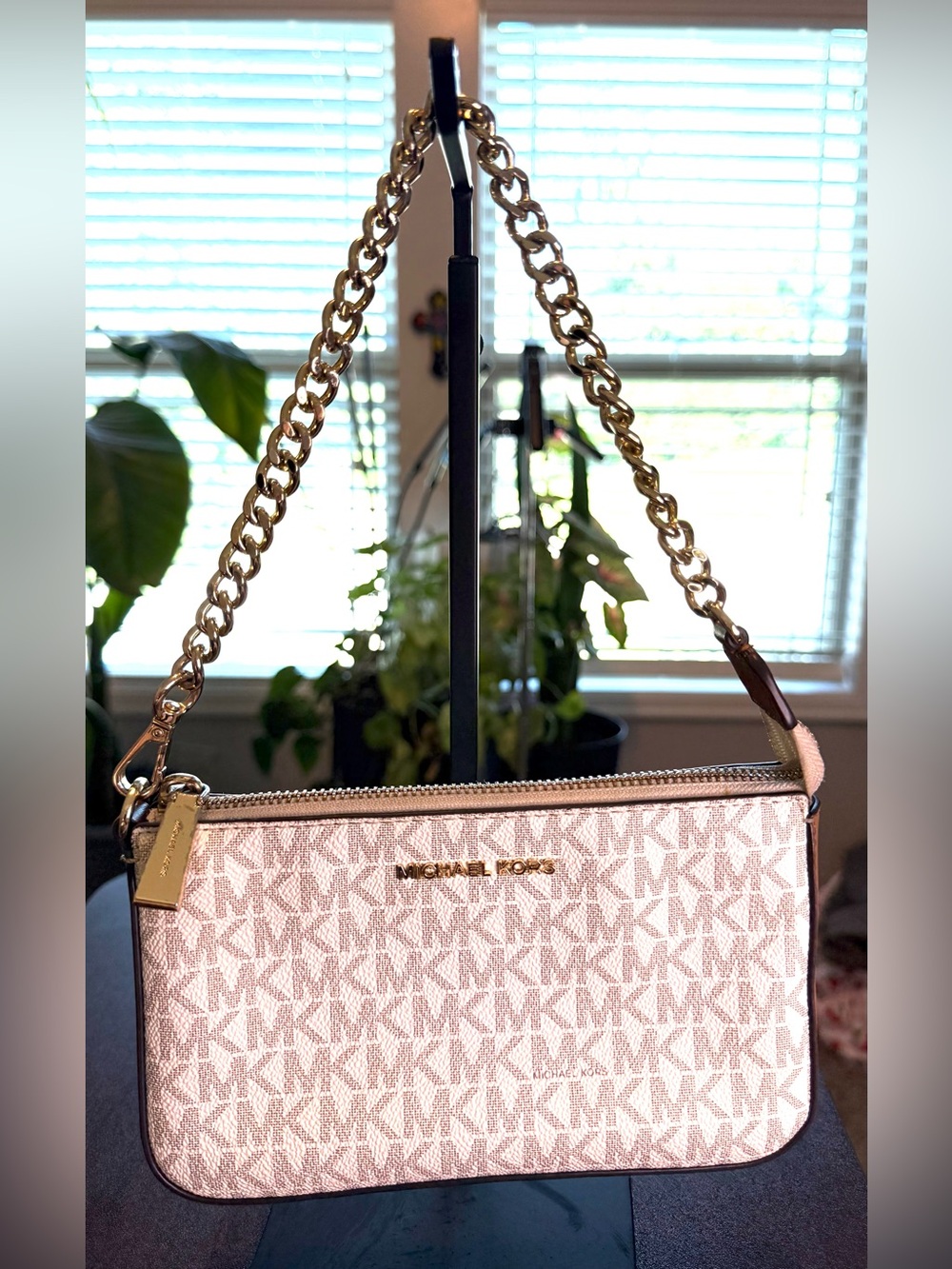 Michael Kors JetSet Chain Pouchette Shoulder Bag
